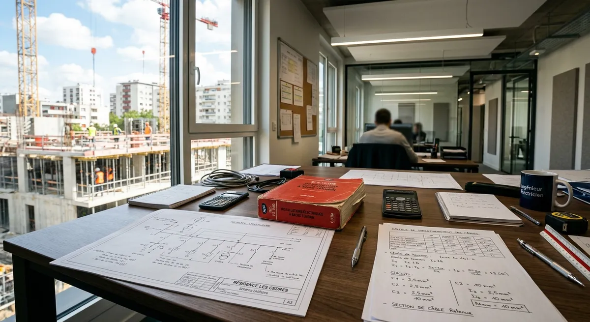 BET électricité — périmètre d'intervention