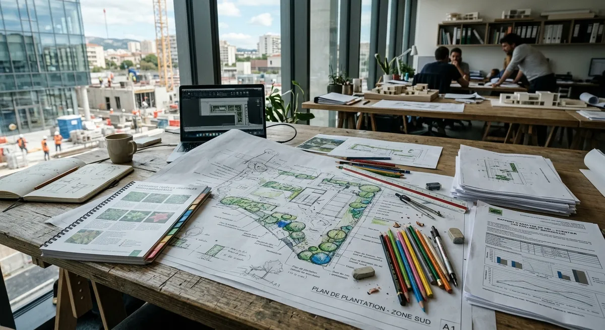 BET paysage — périmètre d'intervention